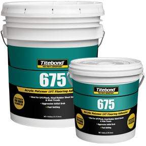 Titebond 675 Acrylic Polymer LVT Flooring Adhesive